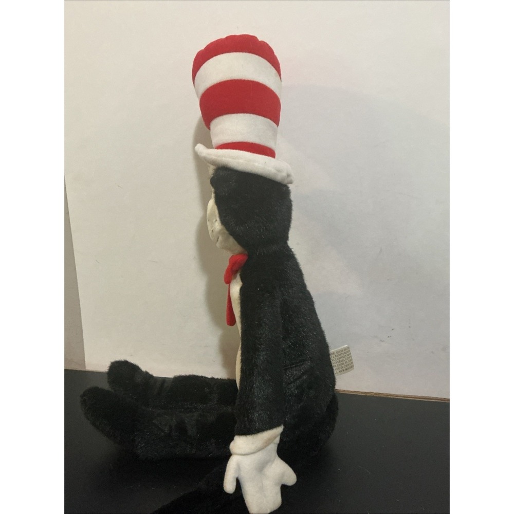 Universal Studios Dr Seuss 21" Cat in the Hat Plush 1998 Stains - Picture 5 of 8